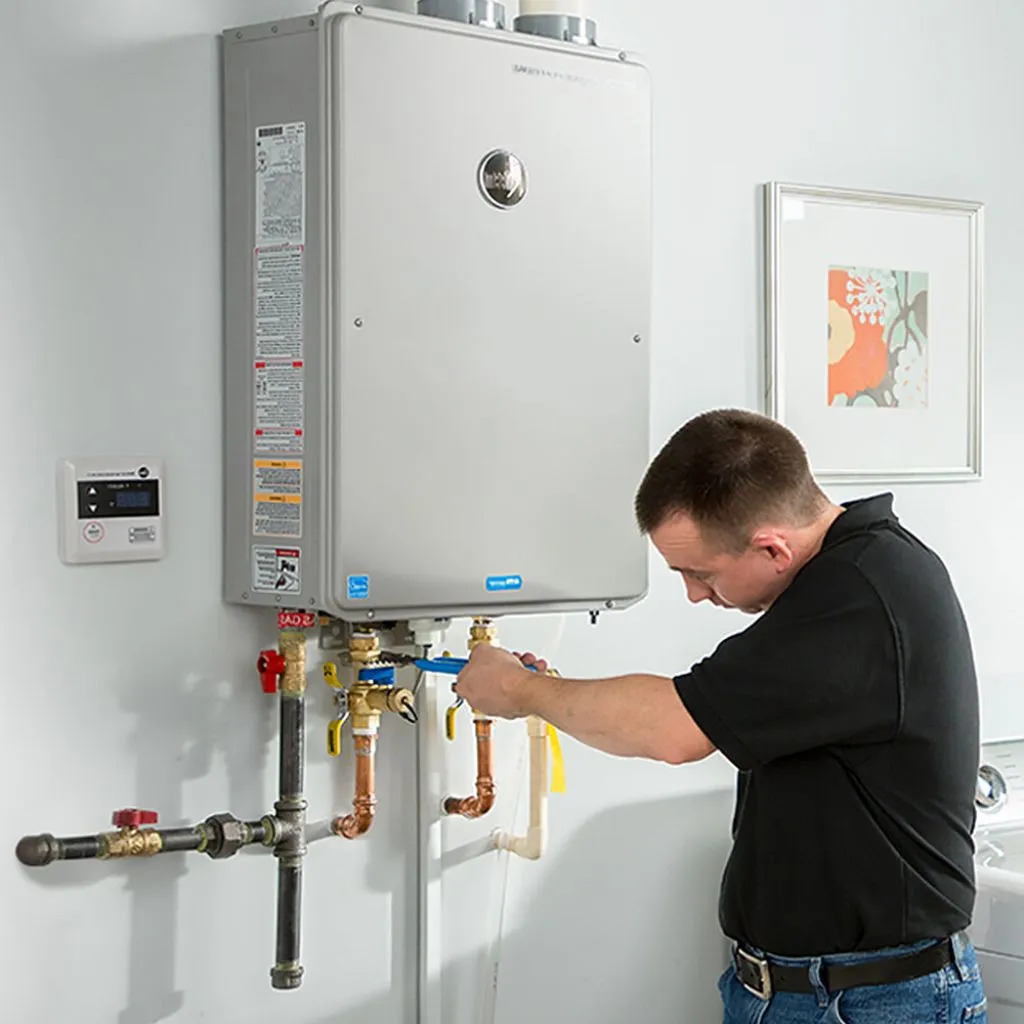 tankless water heater repair in Evant, TX